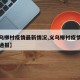 【义乌柳村疫情最新情况,义乌柳村疫情最新情况通报】