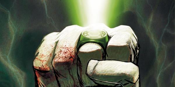 Green Lantern Bloody Fist Artwork