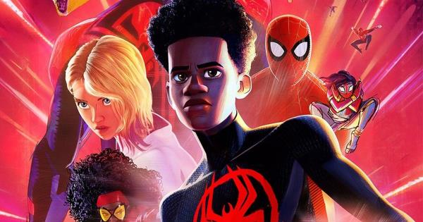 Miles & Gwen in Spider-Man: Across the Spider-Verse.